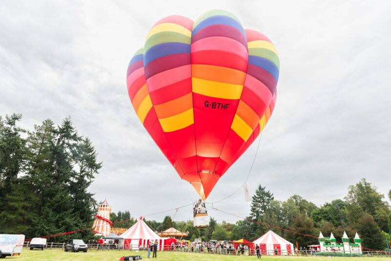 Hot Air Balloon at Summer PARTY